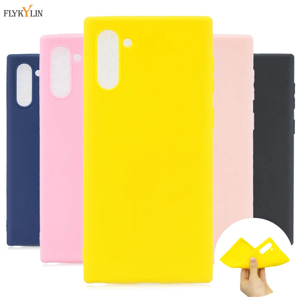 

Silicone Case on for Funda Samsung Galaxy Note 10 case Soft TPU Back Cover for Coque Samsung Note 10 Plus Phone Cases Bag Shells