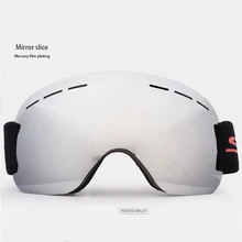 Лыжные очки для лыжного спорта очки Анти-туман/Ветер/УФ лыжные Солнцезащитные очки защита для глаз для мужчин женщин Регулируемые защитные лыжные очки