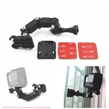 

Motorcycle Helmet Mount Curved Adhesive Arm For Xiaomi yi 4K Gopro Hero 8 7 6 5 4 SJCAM sj4000 Eken H9 Action Camera Accessories