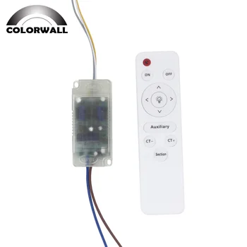 

12-24Wx2 LED 3 Color Plastic Driver AC165-265V Drive Power Supply Transformer for LED Lighting with Infrared Remote Control