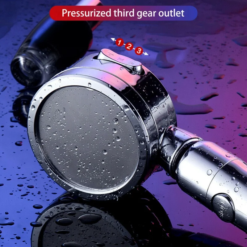 PP хлопковый фильтр Турмалин спа душ водосберегающая Регулируемая душевая