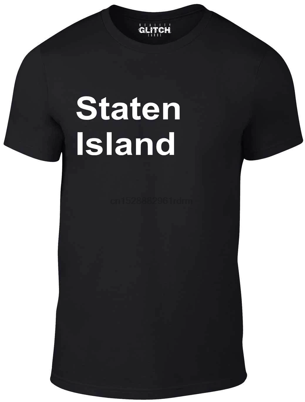 Staten Island T-Shirt - Funny t shirt impractical Jo sal jokers Q murr New York Comfortable shirtCasual Short Sleeve TEE |