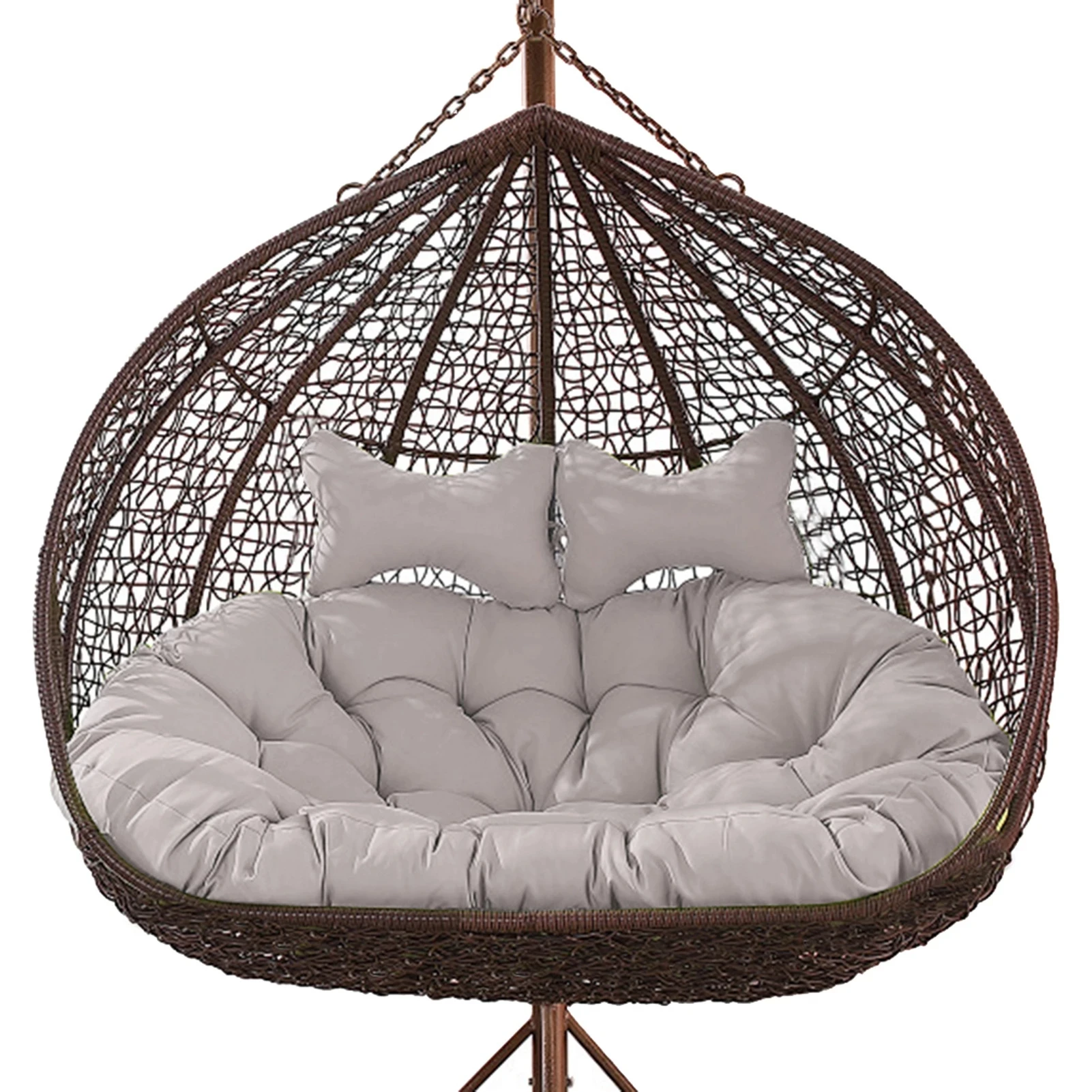 

hanging swing chair wholesale, PE rattan patio swing chair
