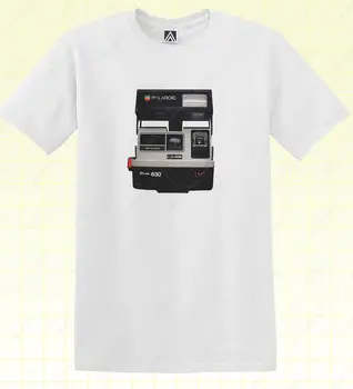 

Vintage Camera T-shirt Instant Picture Hipster Retro Photo Tee Insta Blog Top