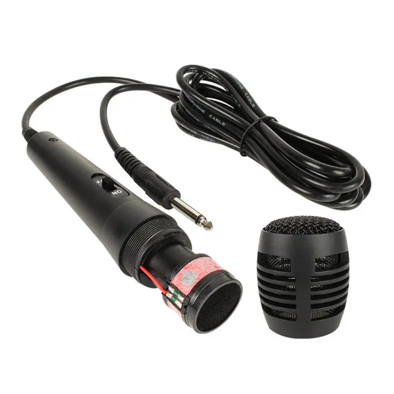 

Traditional Wired Dynamic Microphone Handheld Mic for Karaoke Singing Amplifier B2QA