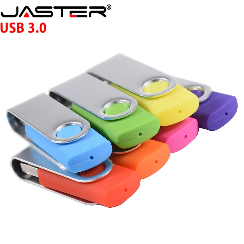 JASTER D303 USB флеш-накопитель Usb 3,0 ручка-накопитель 128 Гб 64 ГБ 32 ГБ 16 ГБ 8 ГБ 4 ГБ Вращающаяся Usb карта памяти флешка