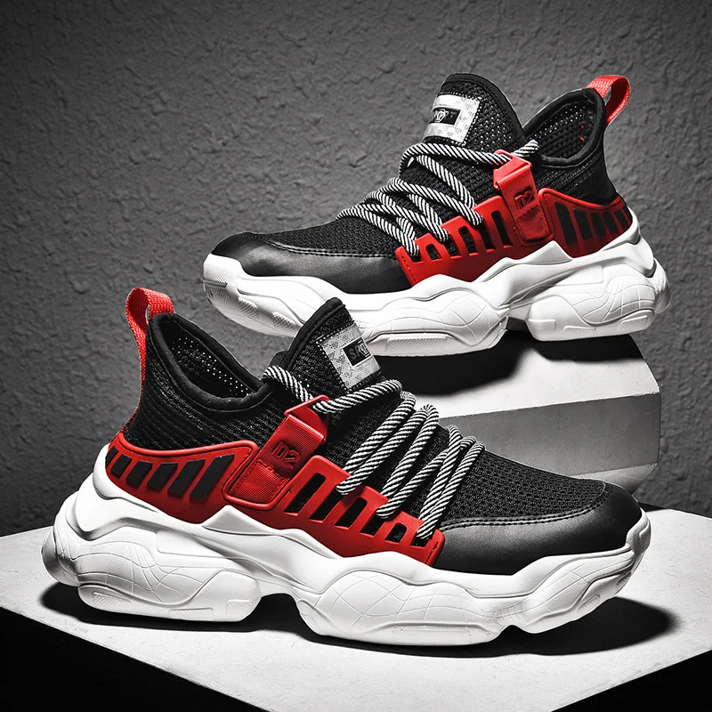 

CINCESSD Men Dad Shoes Fashion Breathable Chaussures Homme Casual Men Shoes Male Shoes Tenis Masculino Adult Sneakers YK10