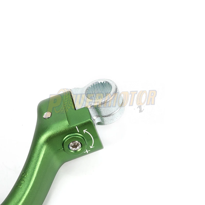 PowerMotor CNC мотоцикл алюминиевый кованый Пуск стартер рычаг педали для KAWASAKI KX250F 2013 мотокросса Байк