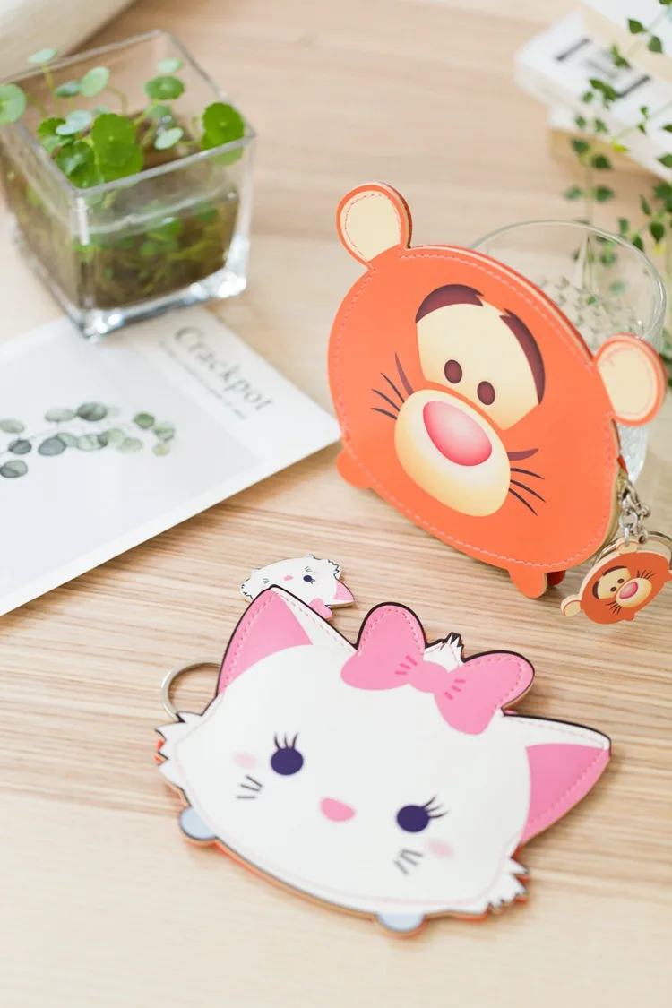 

Cute Winnie the Pooh Cartoon Creative Wallet Cool PU Coin Bag Korean-style Short Simple Hipster Storgage Bag