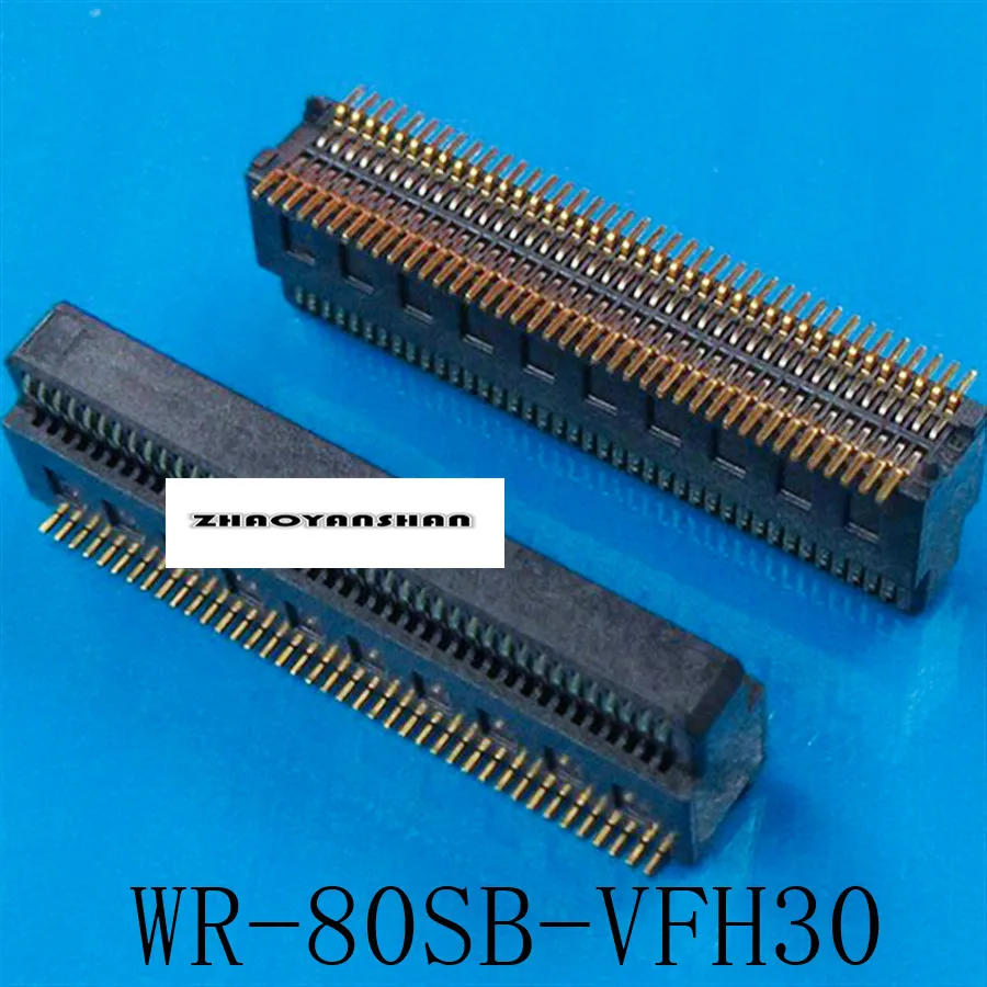 100 шт. X WR-80SB-VFH30 WR-80SB WR80SBVFH30 80P штекер 6,2 H разъем