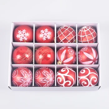 

12Pcs Christmas Tree Ball Christmas Tree Xmas Balls Decorations Baubles