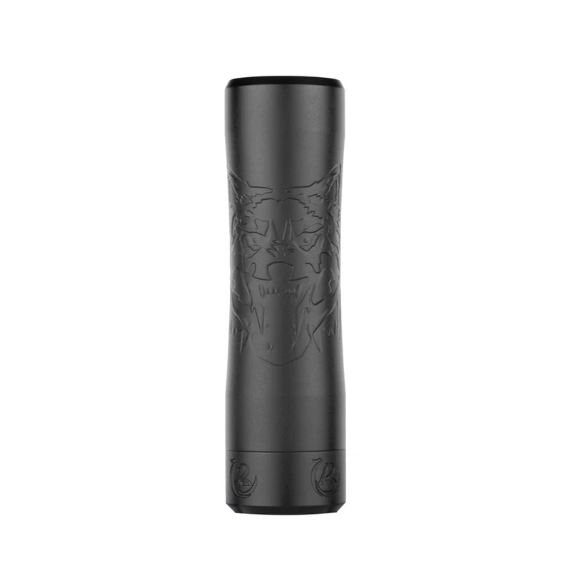 Reewape RUOK GHOST MECH MOD совместим с одной батареей 20700/21700/18650, подходит для vape Tank с резьбой 510 vs Ehpro холодная сталь - Color: black