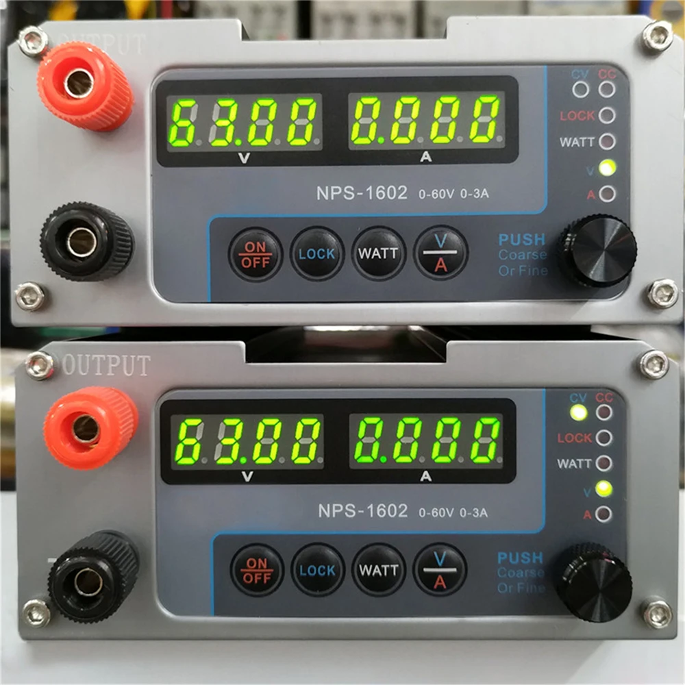 Details about   For GOPHERT NPS-1602 Switching CPS-6003II Set Adjustable Digital DC Power Supply 