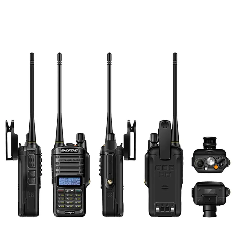 2Pcs Baofeng UV-9R Plus IP68 Waterproof walkie talkie VHF UHF 8W powerful  Portable 10km Long Range UV9R Ham Radio AliExpress