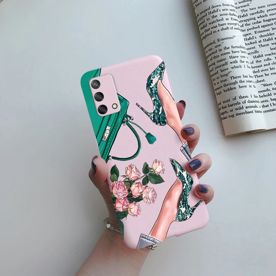 Cute Baby Girls Case For Oppo A74 Case OppoA74 CHP2219 Soft Silicone Phone Cases For Oppo A74 5G A 74 CPH2197 Back Cover Bumper cases for oppo back