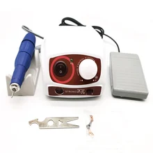 Мощный 207B/210 электрический сверлильный станок для ногтей 102L дрель-ручка электрическая дрель для ногтей Маникюрный Инструмент 35000 об/мин набор микромоторов