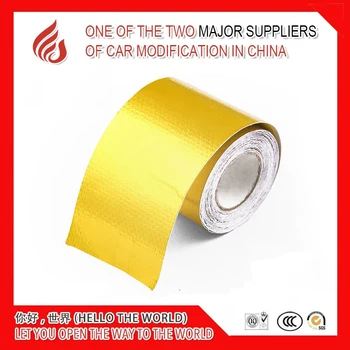 

5 pcs Aluminum Foil Tape High Temperature Aluminum Foil Cloth Reflective Latex Back Film