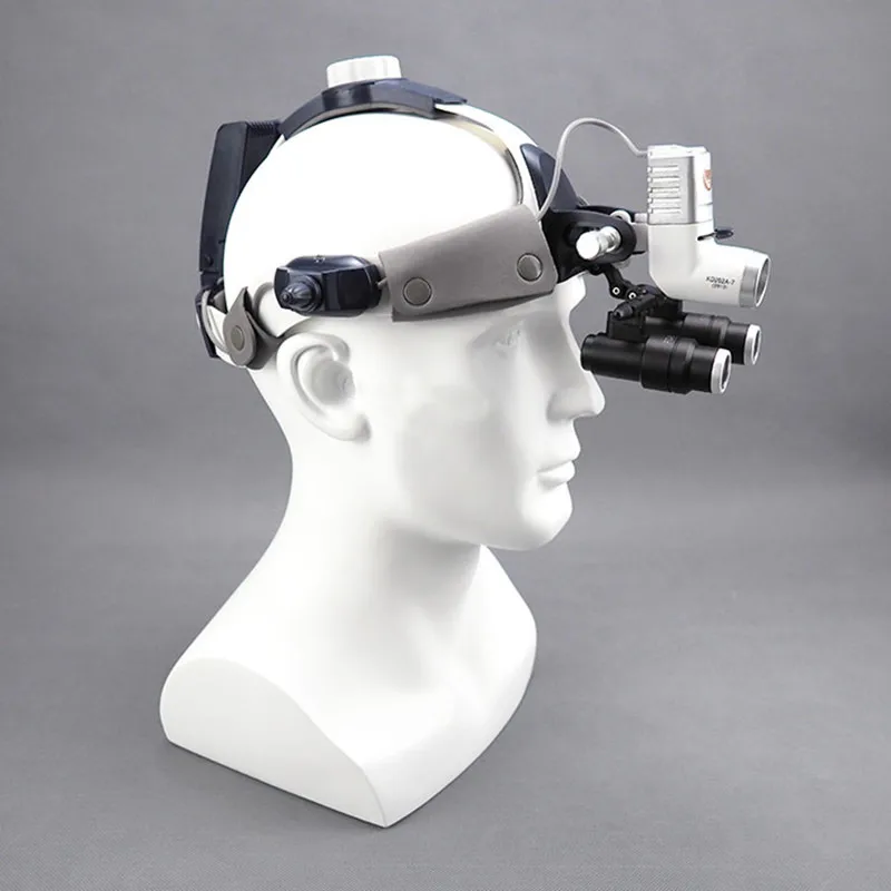 

Surgical Medical Headlight 5WLED Headlamp HeadLight Lam+4/5/6.0X Dental Loupes Binocular Magnifier Plastic Surgery Pets