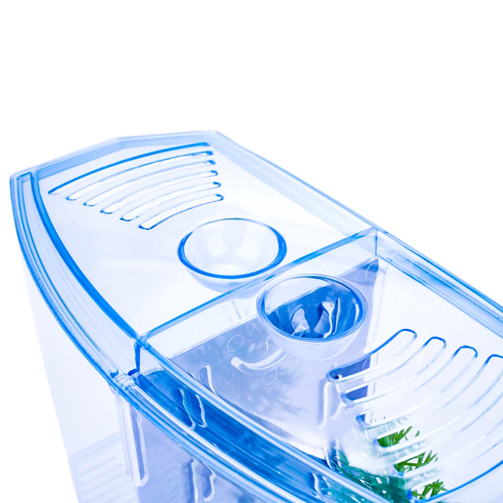 Spawning Box Partition DIY Ornament Water Grass Betta Fish Tank Environmental Aquarium Fishbowl Spawning Fish Tank Shrimp