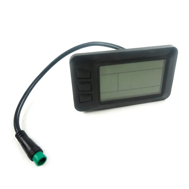 Электронный велосипед KT LCD7 дисплей метр Индикатор скорости измерения Велоспорт пластиковая панель