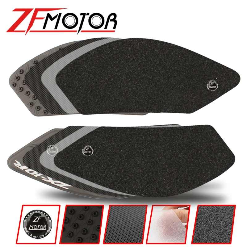 For Kawasaki ZX-10R 2008 2009 2010 ZX10R motorcycle Decal Gas Knee Grip Tank Pad Protector Sticker Side Traction | Автомобили и