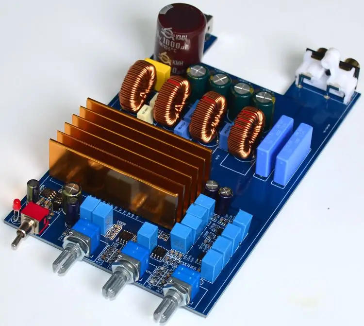 TPA3255 high power class D fever HIFI digital 2.1 amplifier board 300W+150W+150W (special offer | Электроника