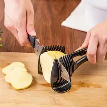 Черный лимон томатный слайсер томатный картофель круглый разделитель кухонный фруктовый пищевой Зажим Многоцелевой пластиковый томатный лимонный лук слайсер