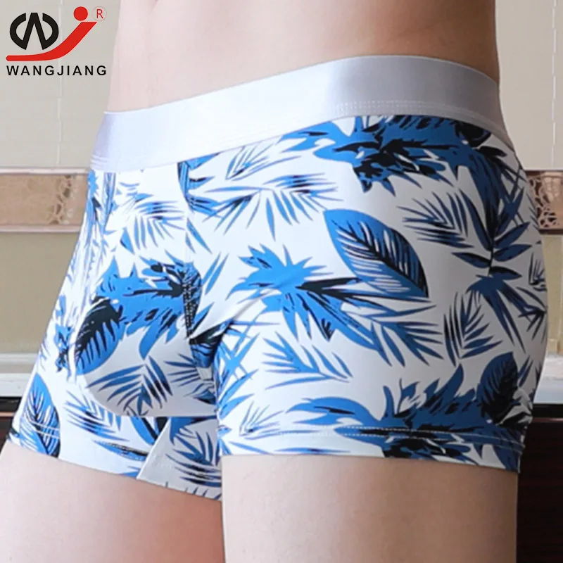 WJ calzoncillos de interior, boxeadores, algodón para hombre, Boxer Cueca, para hombre para hombres, ropa pantalones cortos