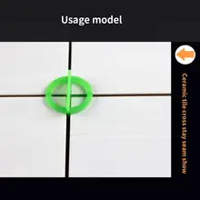 100 шт. фиксированный зажим строительный инструмент подвижная система выравнивания плитки щелевой локатор укладка пола плитка выравниватель