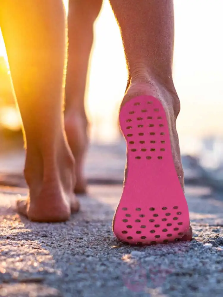 FOOT PAD Aqua Shoes Sea Beach Foot Protection Pad Anti Cutting Anti Slip Elastic 