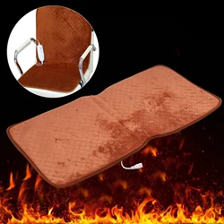 Electric Heating Mat Chair Cushion Pad 10 Levels Of Temperature Adjustment Anti-Slip Warm Chair Pad Winter Warm For Home Office