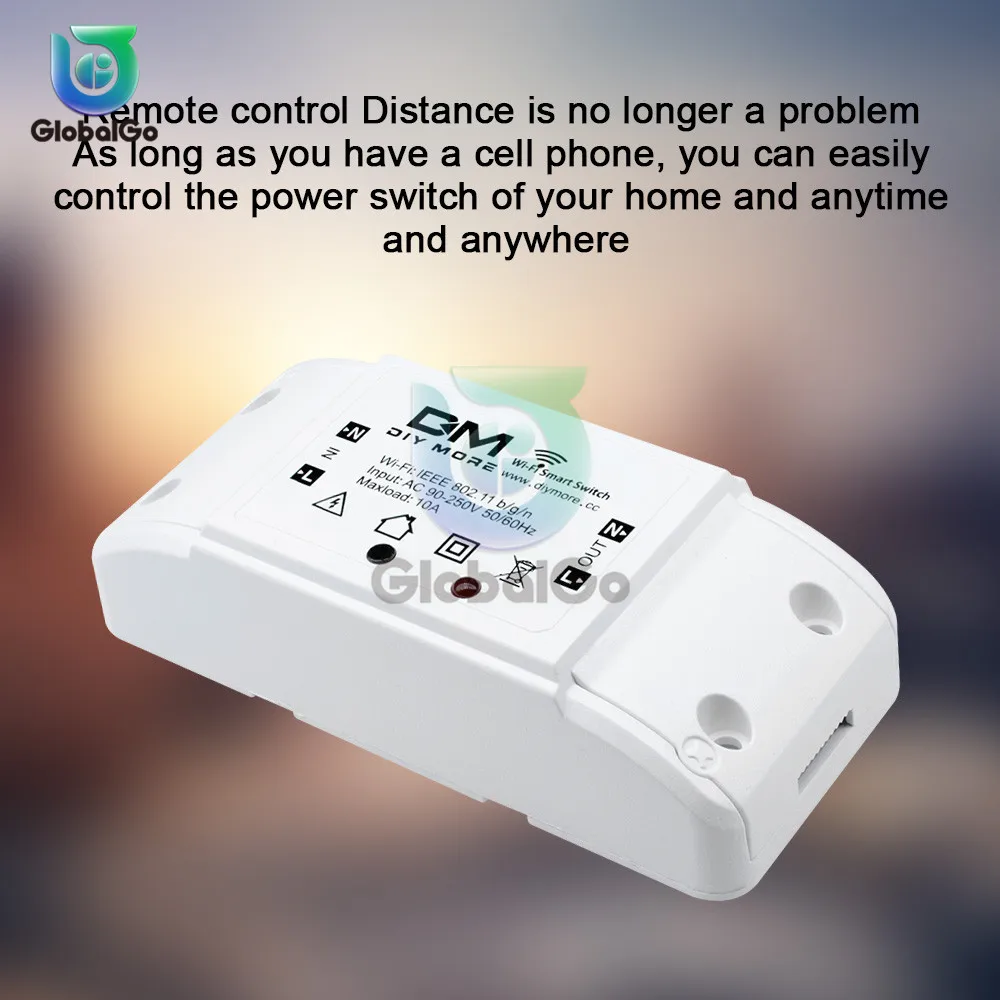 Smart Remote Control Wifi Switch Diy Timer Wireless Switches Smart Home WiFi Socket AC 90V-250V