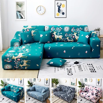 

1/2/3/4 Seat Armchair Elastic Couch Cover Ultra-thin Polyester Sofa Cover For Living Room Universial Slipcover Sofa Streth Cover
