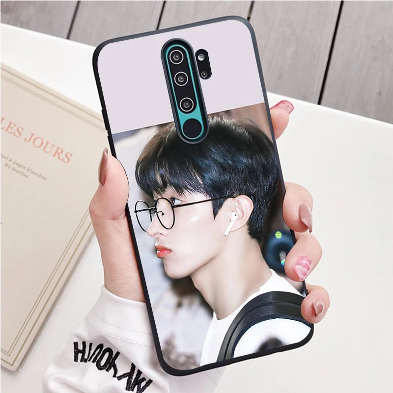 leather case for xiaomi Mười Bảy KPOP Silicone Ốp Lưng Điện Thoại Redmi Note 8 7 Pro S 8T Cho Redmi 9 7A Bao xiaomi leather case cosmos blue