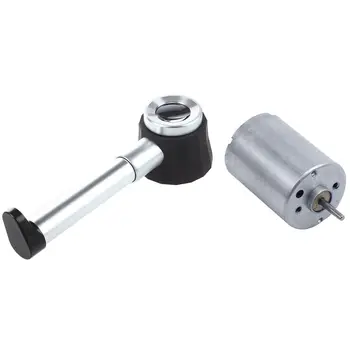 

10X Handheld LED Optical Glass nifier & 1x DC 1.5-9V 4000R/MIN Speed Output High Torque 17mm Electric Mini Motor CNIM Hot