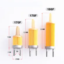 Dizel jeneratör yakit filtresi için KAMA hava soğutmalı tek silindirli dizel motor 170F 173F 178F 186F 188F 192F 4 zamanlı hava filtresi