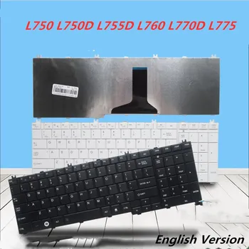

Laptop English Keyboard For Toshiba L750 L750D L755D L760 L770D L775 Notebook Replacement layout Keyboard