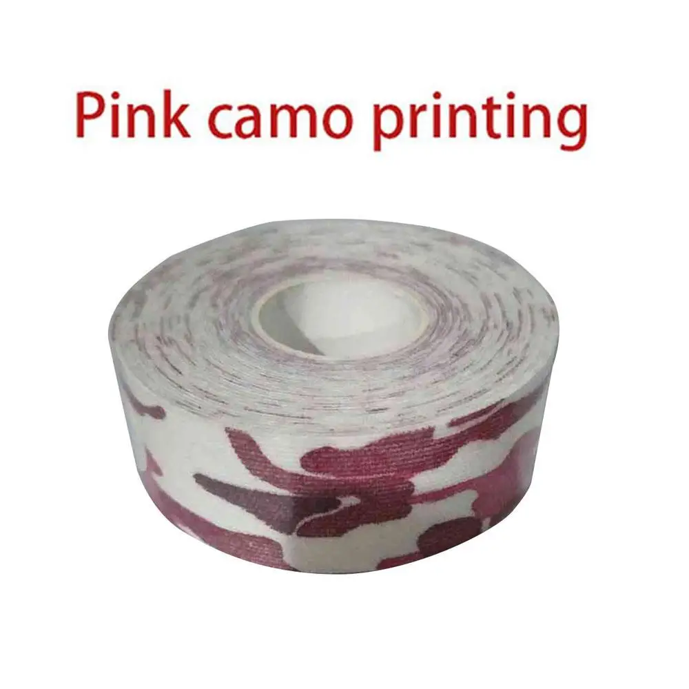 pink camo printing Лента мышечная лента Спортивная Кинезиология восстановление обвязки забота о мышцах 5 м облегчение боли 1 рулон эластичный физио - Цвет: pink camo printing