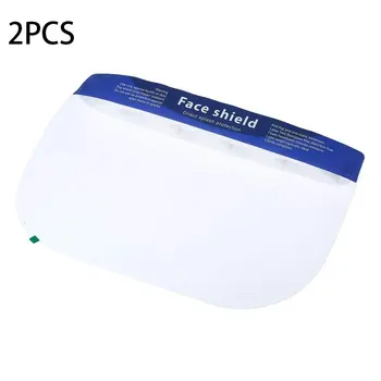 

2pcs Anti-Fog Splash-Proof Mask Face Shield Isolated Mask Dust Isolation Face Screen Protective Equipment