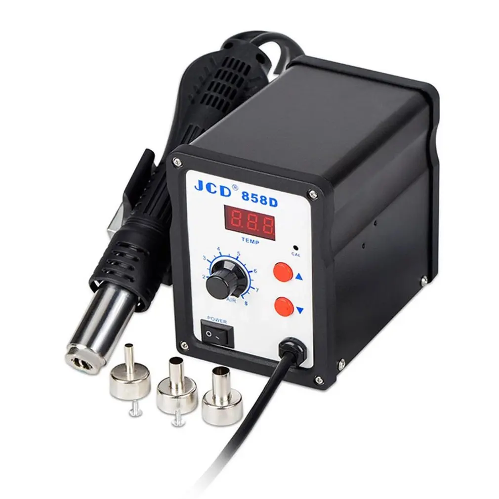 

BK-858D SMD Brushless Heat Gun Hot Air Rework Soldering Station 700W 220V