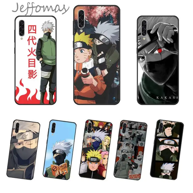 

Kakashi Naruto Japanese anime Phone Case For Samsung galaxy S 7 8 9 10 20 edge A 6 10 20 30 50 51 70 note 10 plus