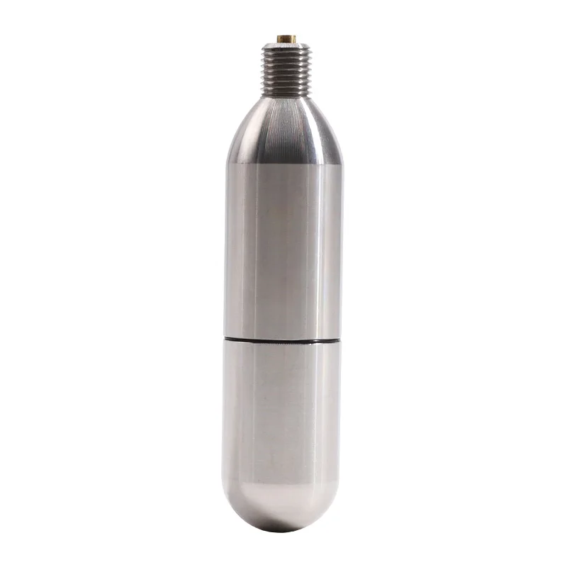Gas-Cylinder Cartridge Co2-Capsule Refillable Co2 Rechargeable 3/8-24 Threaded HPAT 16g