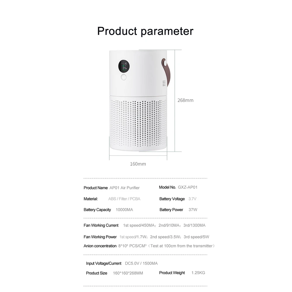 Engrenagens de Ajuste Umidificador para Casa Três Ionizadores Purificadores Hepa Filtros 5w Fragrância Óleo Essencial Desktop 10000mah ar Ap01 2 ap01 hepa filtros 5w fragrância óleo essencial