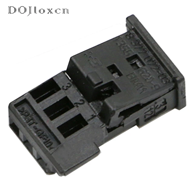 1/2/5 Sets  2 3 4 Pin Suitable For BMW Rain Sense Atmosphere Light Door Light Connector Tweeter Green Plug 968813-9 1355600-9 3p female
