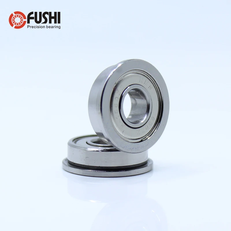 

F696ZZ Bearing ABEC-5 (10PCS) 6*15*5 mm Flanged F696Z Ball Bearings F696 ZZ F619/6ZZ