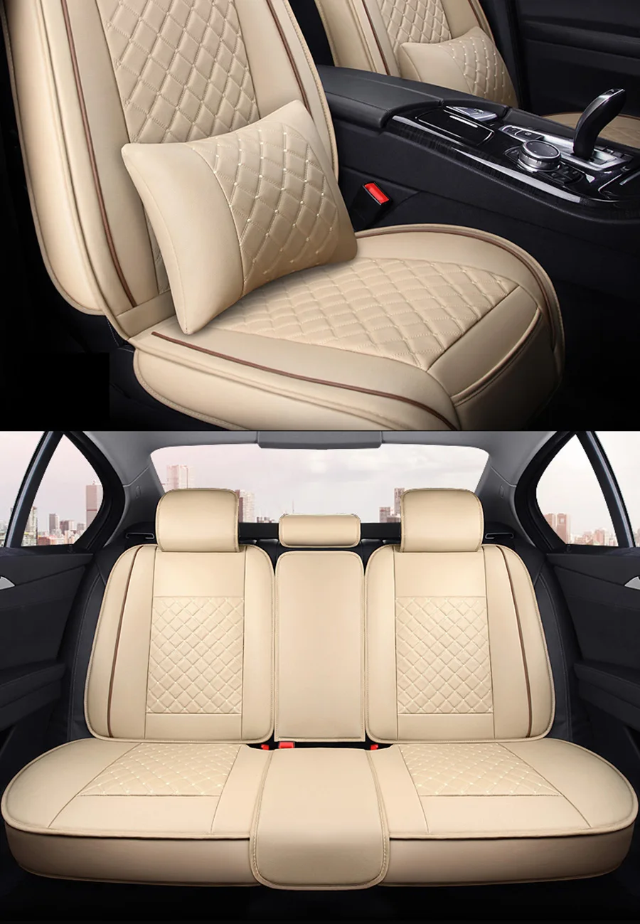 Кожаные автомобильные чехлы для Kia borrego cadenza carens carnival ceed cerato 2 forte