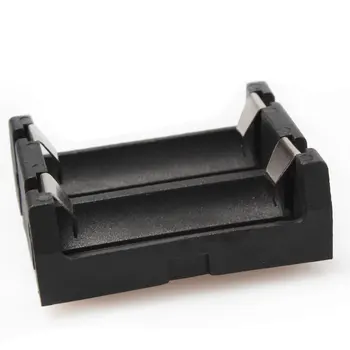 

600pcs/lot MasterFire Black Plastic Shell 2 Slots CR123A 16340 Batteries Cover Button Cell Battery Holder Storage Case Box