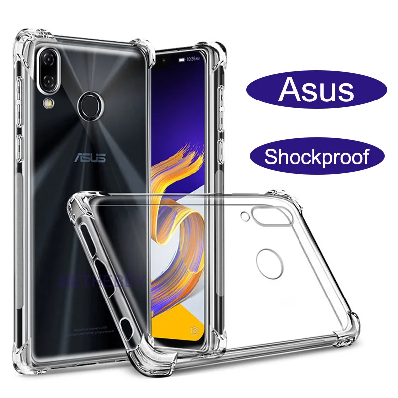 Мягкий силиконовый чехол из ТПУ для Asus Zenfone ZS630kl ZF Max Pro ZB633KL ZA550KL ZB601KL ZE620KL ZC600KL