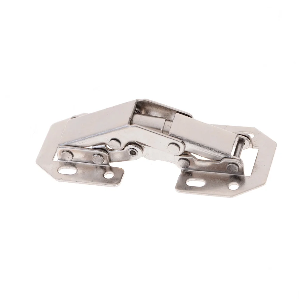 ZLinKJ 3 Inch No-Drilling Hole Cabinet Hinge Bridge Shaped Spring Frog Full Overlay Cupboard Door Hinges | Обустройство дома