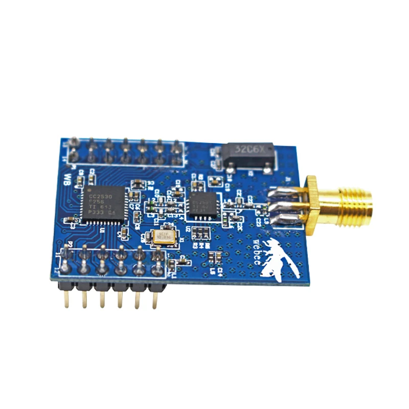 ZigBee Беспроводной усилитель мощности макетная плата 2,4 ГГц РЧ модуль SMA антенна CC2530+ CC2591 IOT аппаратные средства A8-008